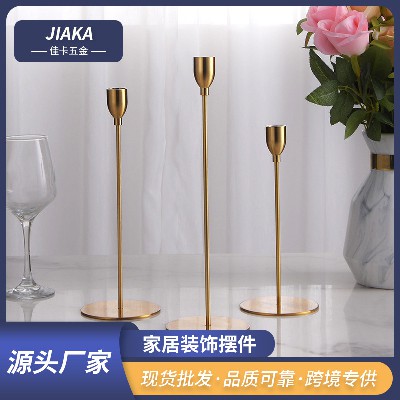 欧式简约家居装饰摆件气氛布置婚庆用品婚礼生日派对金属摆件批发